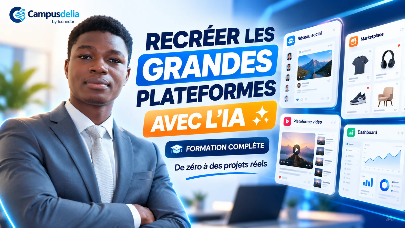 L'art de Recréer des grosses plateforme internationales avec l'IA
